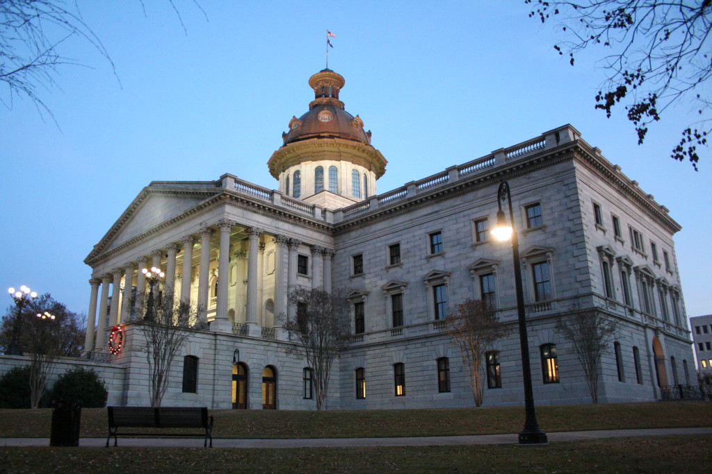 SC_State_House_at_evening